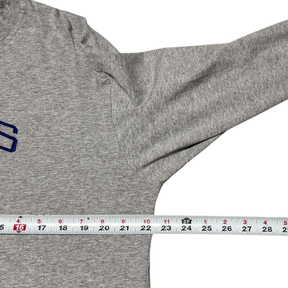 2000s Y2K Indianapolis Colts Gray Embroidered Long Sleeve Shirt Men's Large - Picture 6 of 8